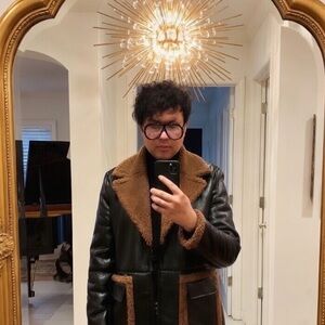 Tom Ford Troy 61m black clear lens aviators TF . Box & Case included TF 836 001